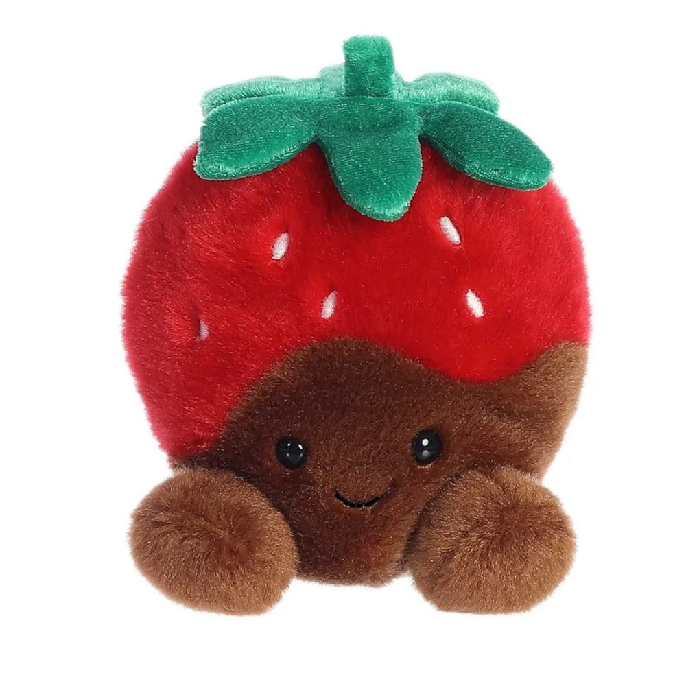 NWT Valentino the Chocolate Covered Strawberry 🍓 Palm Pals 5" — Valentine's Day